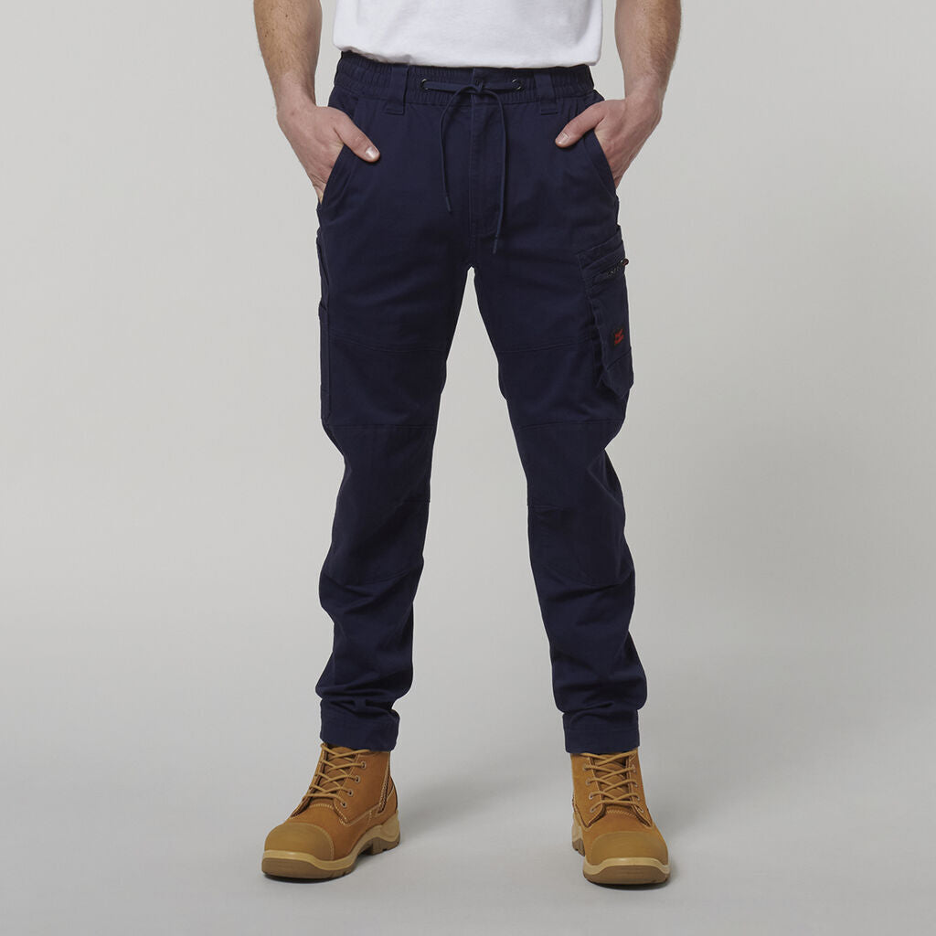 Hard Yakka Mens Toughmaxx Pants Waistband  Cotton Comfortable Work Pants Y02204-Collins Clothing Co
