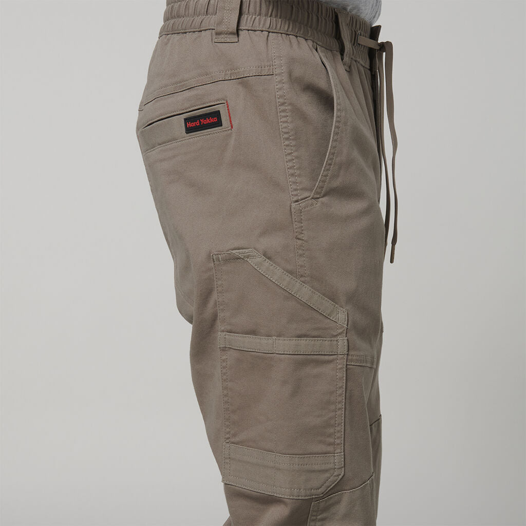 Hard Yakka Mens Toughmaxx Pants Waistband  Cotton Comfortable Work Pants Y02204-Collins Clothing Co