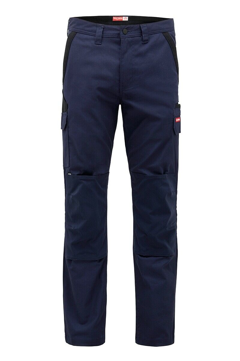 Hard Yakka Mens Legends Stretch Slim Pants Tough Reinforced Work Tradie Y02740-Collins Clothing Co