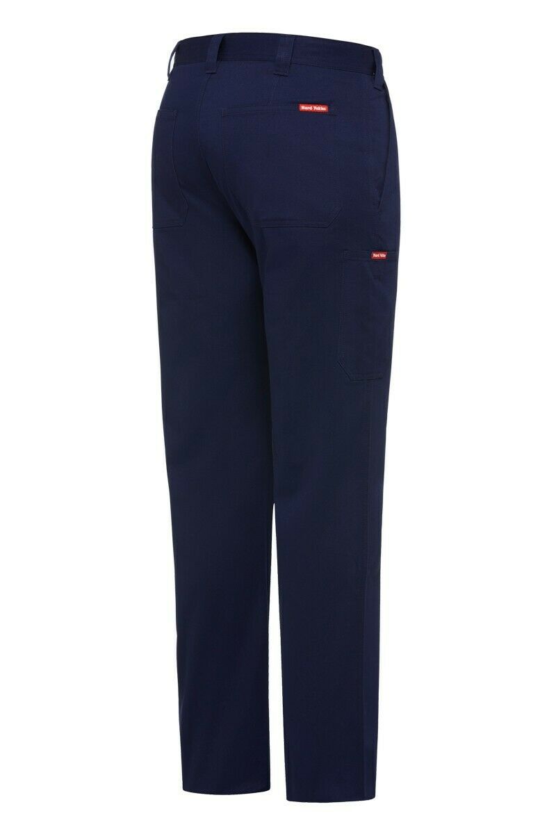 Mens Hard Yakka Core Drill Pants Pleat Cotton Phone Pocket 280 gsm Strong Y02530-Collins Clothing Co