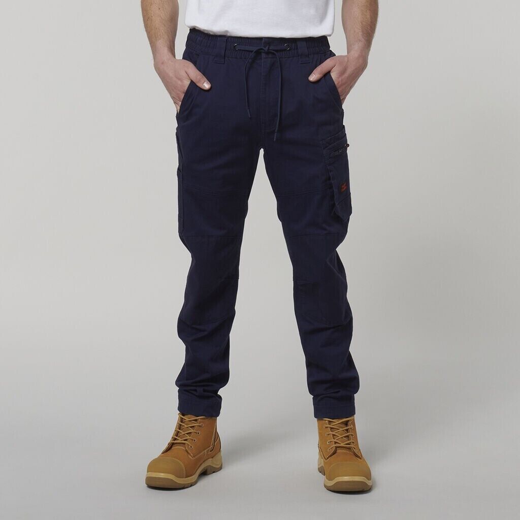 Hard Yakka Mens Toughmaxx Pants Waistband  Cotton Comfortable Work Pants Y02204-Collins Clothing Co