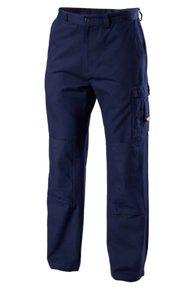 Hard Yakka 2 Pack Legends Light Weight Cotton Pant Tough Cordura Strength Y02906