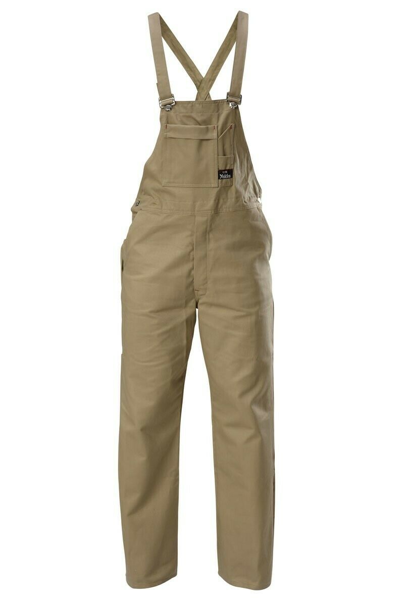 Hard Yakka Traditional Bib & Brace Overall Cotton Drill Work Safety Y01010-Collins Clothing Co