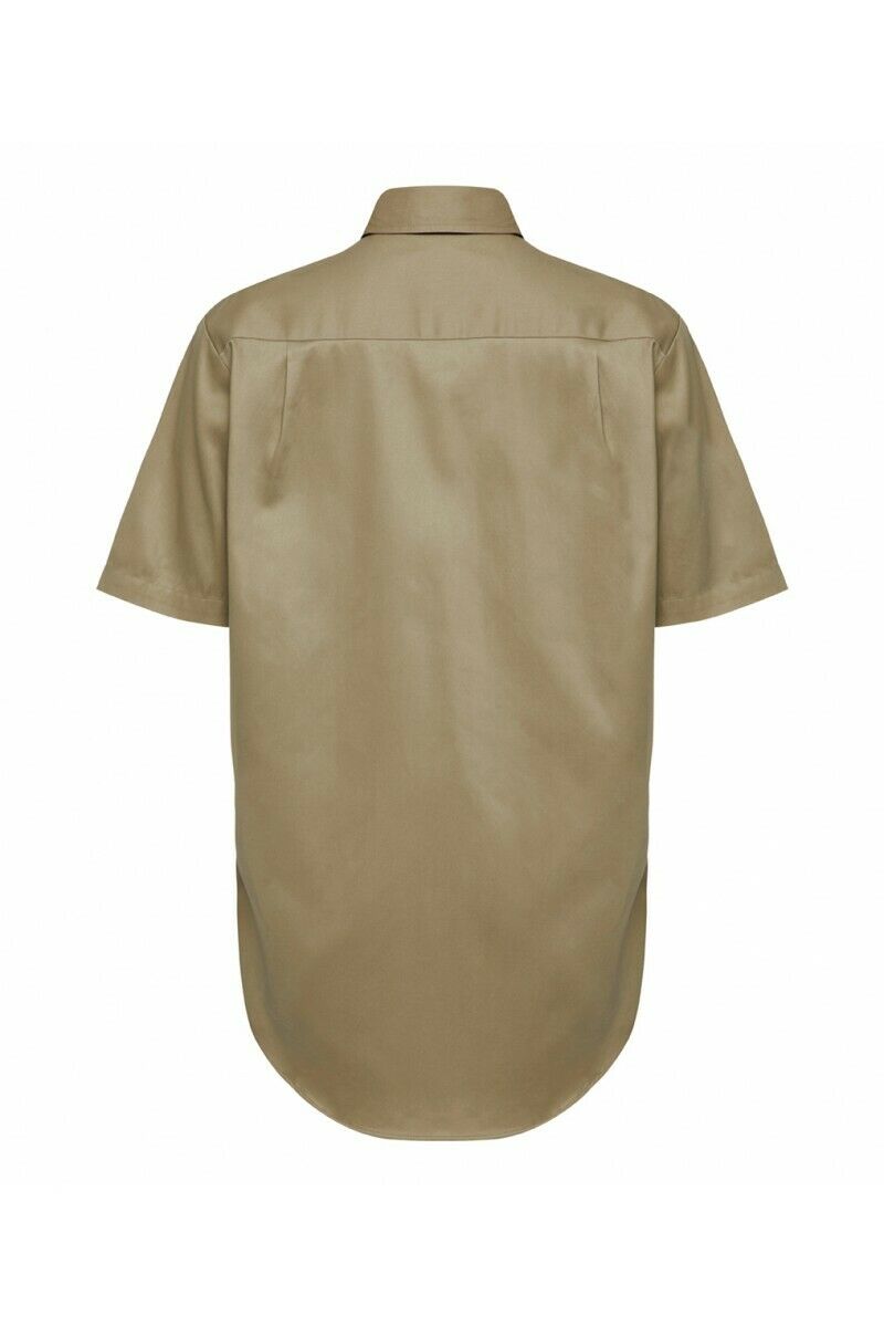 Mens Hard Yakka Core Light Weight Cool Drill Work Shirt Summer Tradie Y04625-Collins Clothing Co