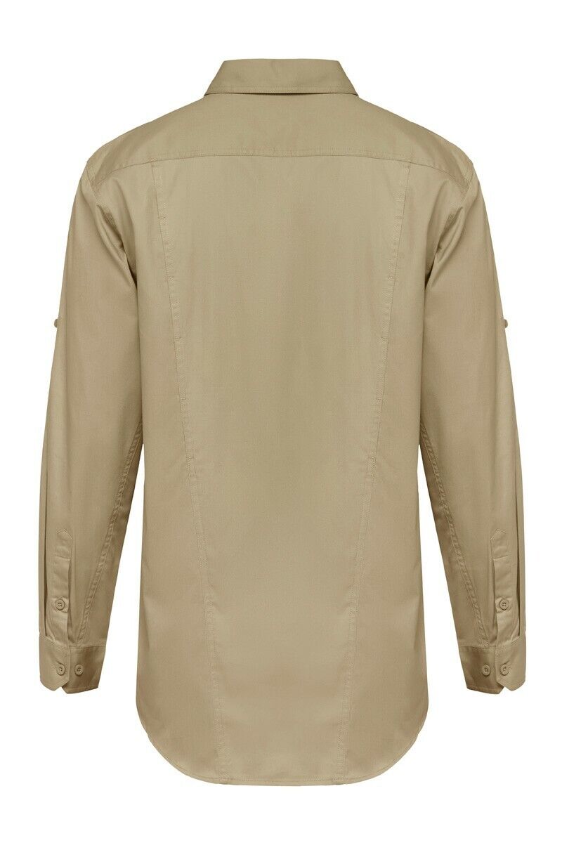 Mens Hard Yakka Core Summer Weight Cool Vented Drill Work Shirt Tradie Y04630