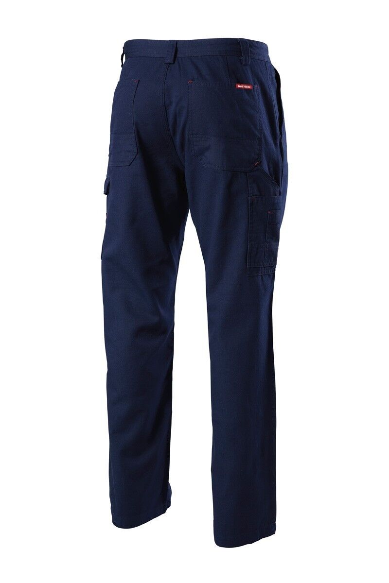 Hard Yakka 2 Pack Legends Light Weight Cotton Pant Tough Cordura Strength Y02906