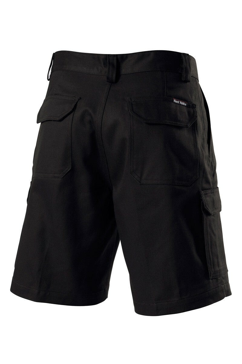 Hard Yakka Mens 4 Pack Generation Gen Y Cotton Cargo Drill Work Shorts Y05500