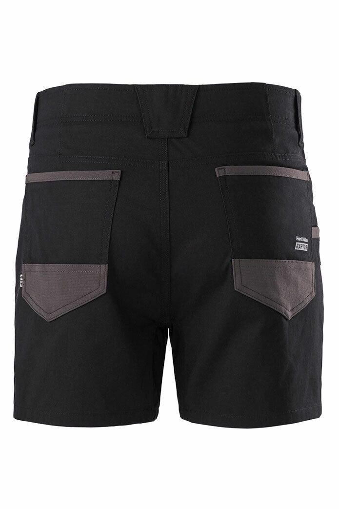 Hard Yakka Mens 4 Pack Raptor Short Active Fit Summer Shorts Comfy Work Y05161