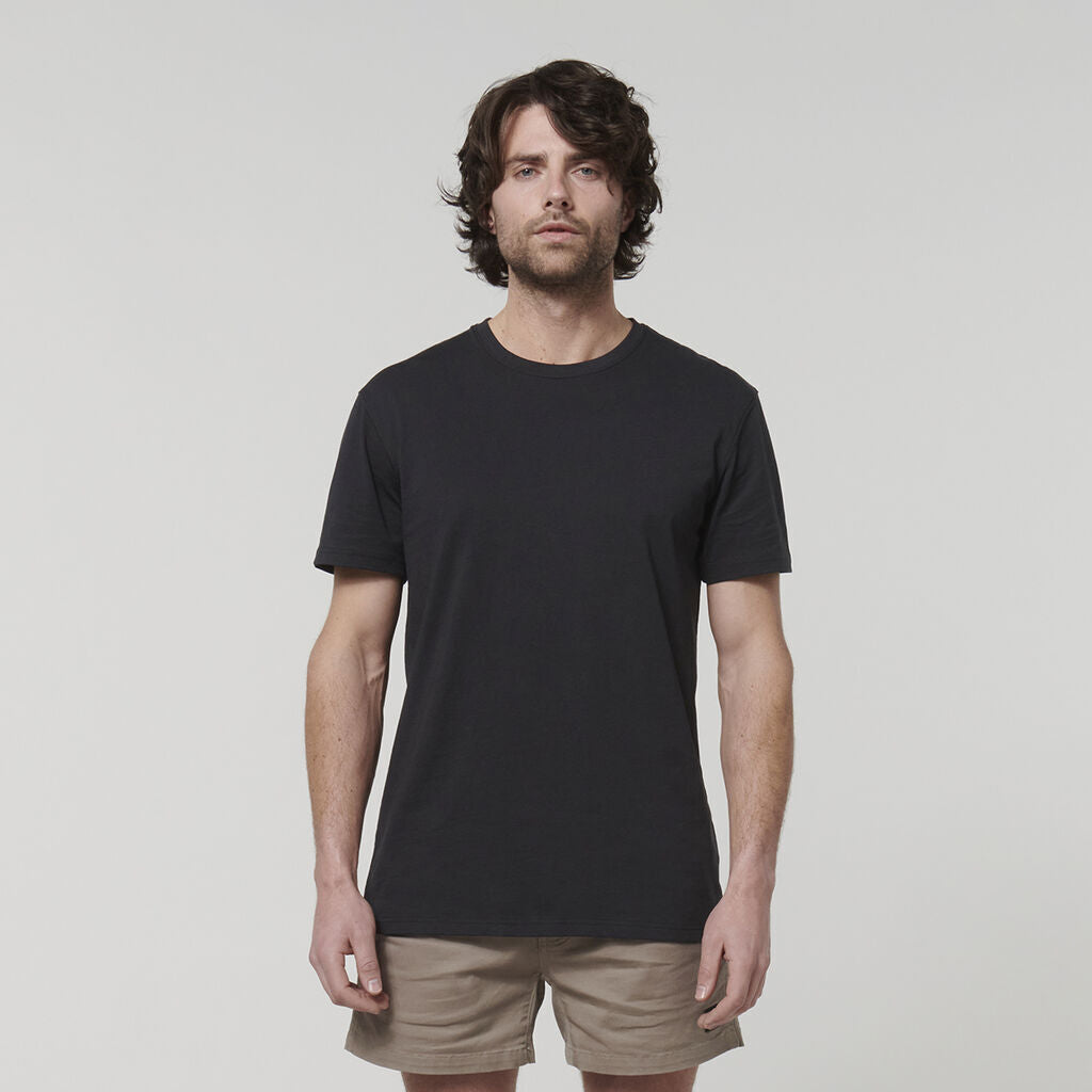 Hard Yakka Mens Cotton Breathable Crew Neck Short Sleeve Core Tee Y19251-Collins Clothing Co