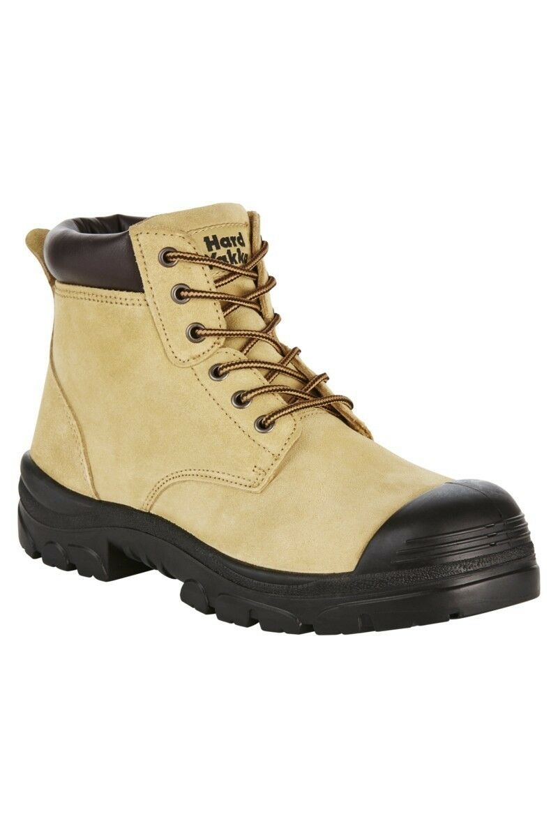 Mens Hard Yakka Gravel Suede Lace Sand Boots Steel Cap Work Safety Safe Y60085-Collins Clothing Co