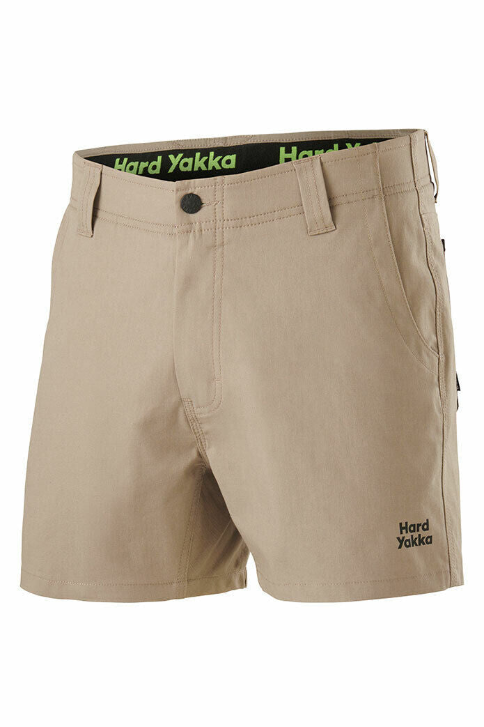 Hard Yakka Mens 4 Pack Raptor Short Active Fit Summer Shorts Comfy Work Y05161