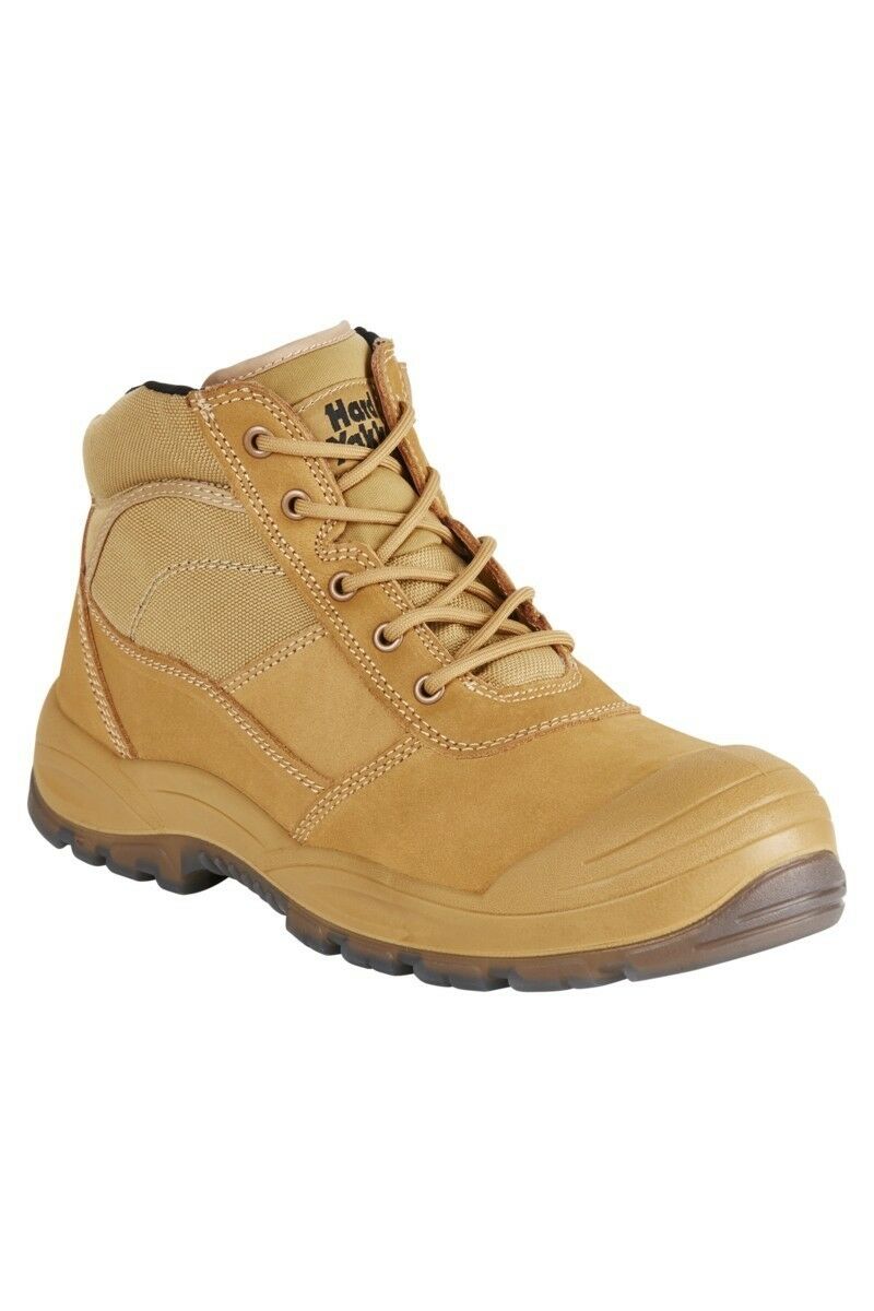 Hard Yakka Mens Utility Side Zip Safety Steel Cap Toe Work Boots Shoe Y60120-Collins Clothing Co
