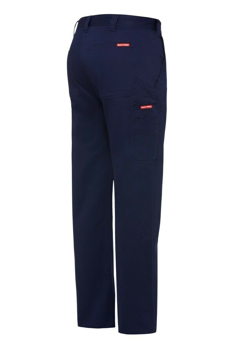 Mens Hard Yakka Core Drill Pants Work Cotton Ruler Pocket Cargo Tough Y02570-Collins Clothing Co