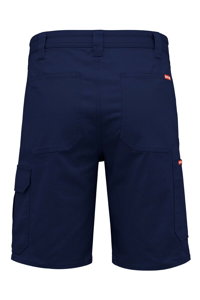 Mens Hard Yakka Core Stretch Cargo Shorts Cotton Drill Work Tough Strong Y05067